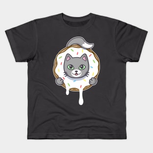 Donut Cat Kids T-Shirt